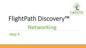 Additional help on completing the network section of your FlightPath Discovery